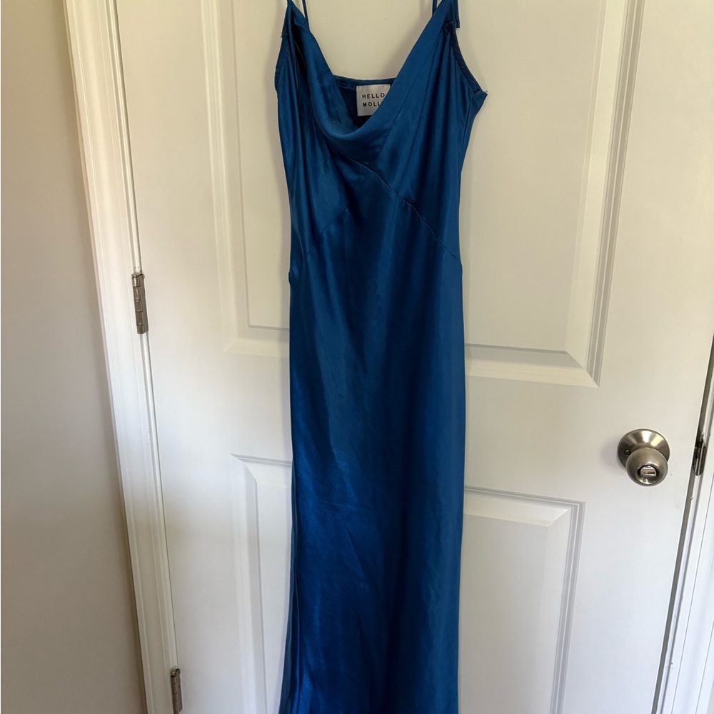 Hello Molly Deep Blue Maxi Dress